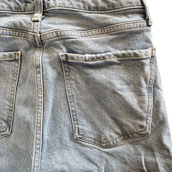 Agolde Jeans Size 25 Nico High Rise Slim Fit Button Fly Skinny Light Wash Blue - Picture 5 of 10